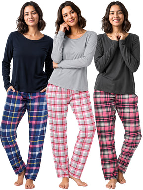 Kruze | Womens Checked Pyjama Set