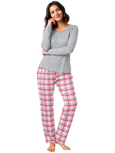 Kruze | Womens Checked Pyjama Set