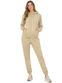 Kruze | Womens Zip Up Hoodie Tracksuit
