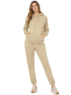 Kruze | Womens Zip Up Hoodie Tracksuit