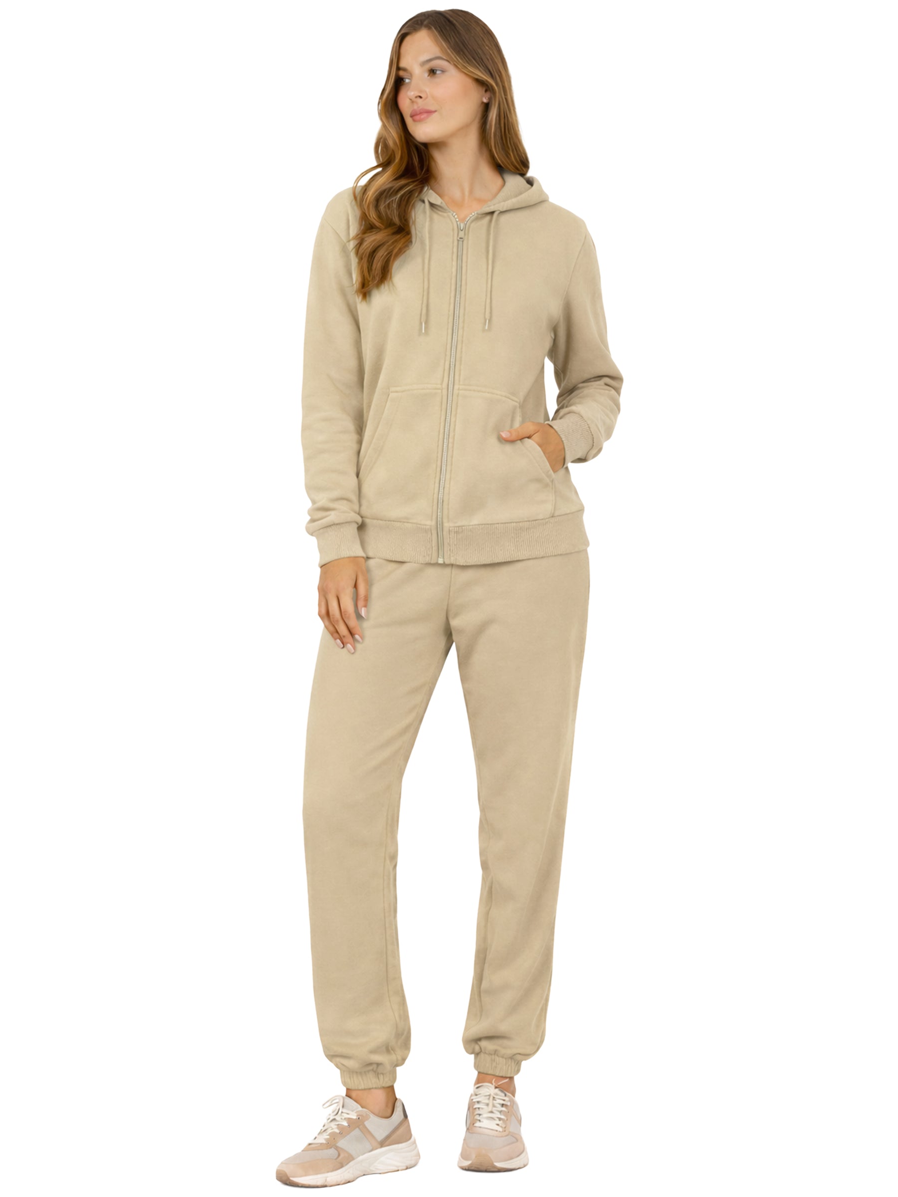 Kruze | Womens Zip Up Hoodie Tracksuit