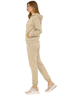 Kruze | Womens Zip Up Hoodie Tracksuit