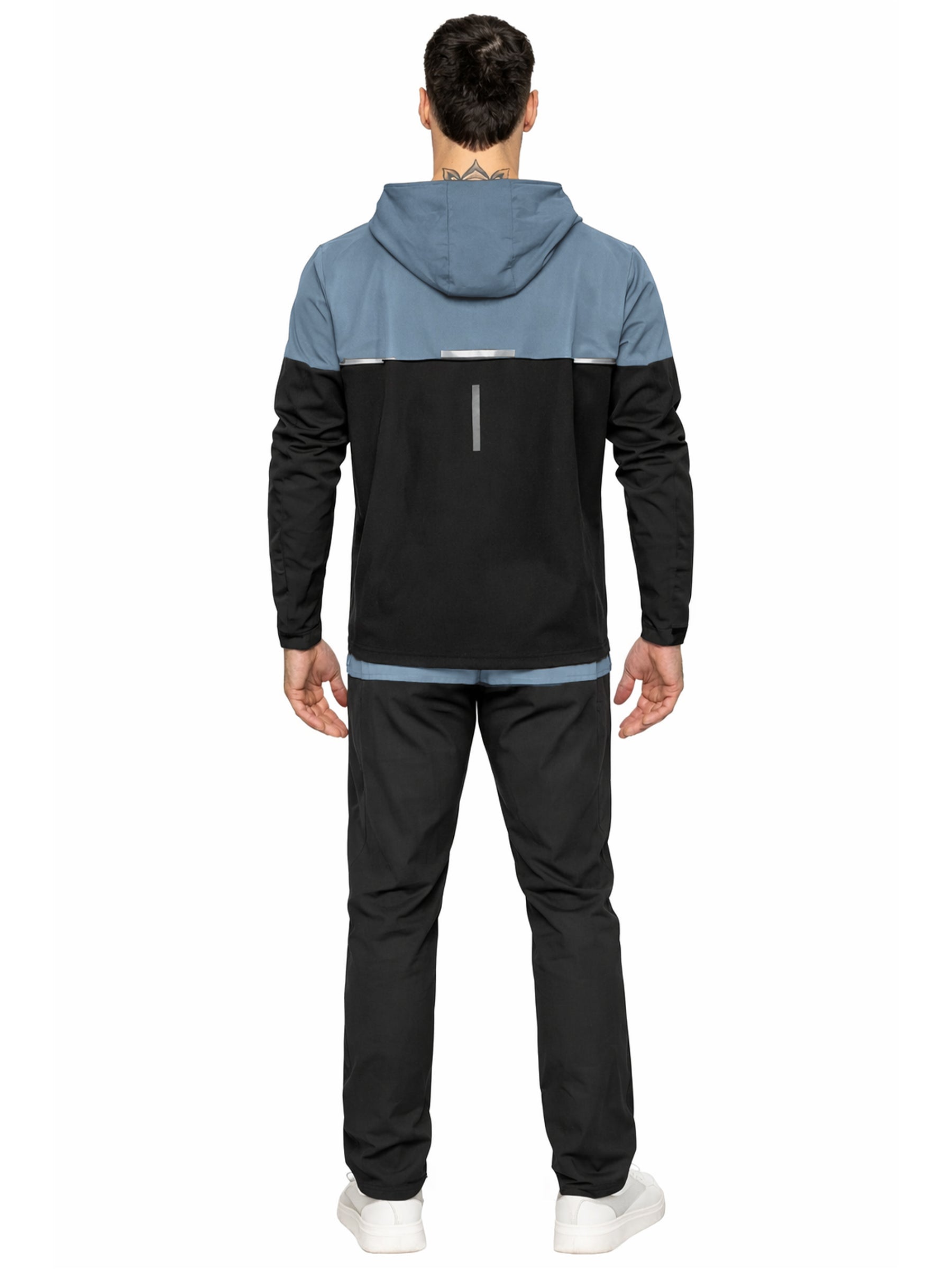 Kruze | Mens Colour-Block Tracksuit Set