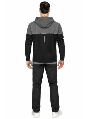 Kruze | Mens Colour-Block Tracksuit Set