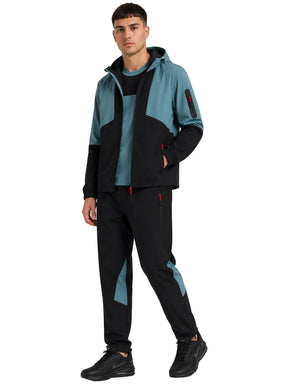 Kruze | Mens Woven 3 Piece Set - Jacket/T-Shirt/Pants