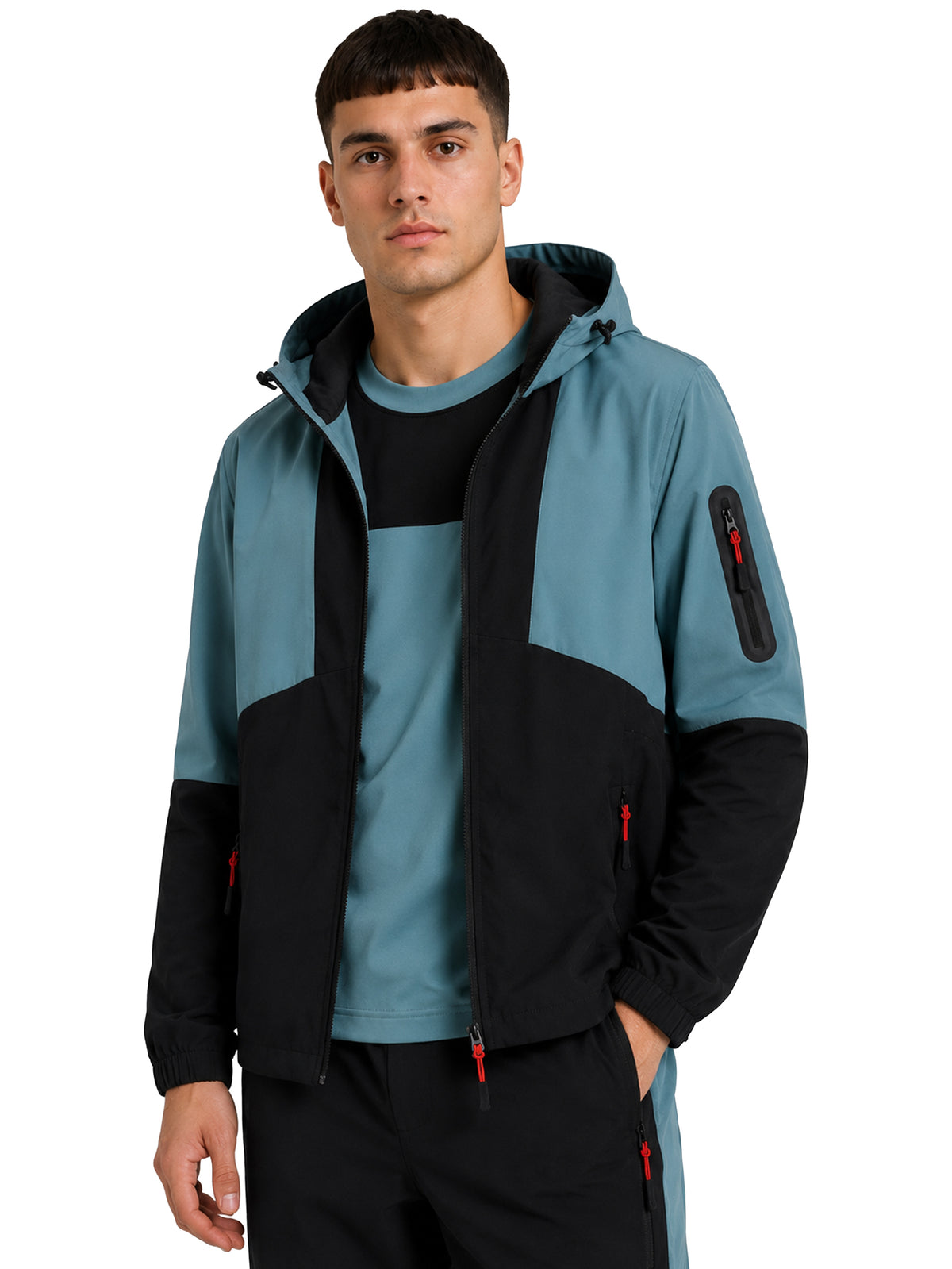 Kruze | Mens Woven 3 Piece Set - Jacket/T-Shirt/Pants