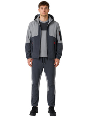 Kruze | Mens Woven 3 Piece Set - Jacket/T-Shirt/Pants