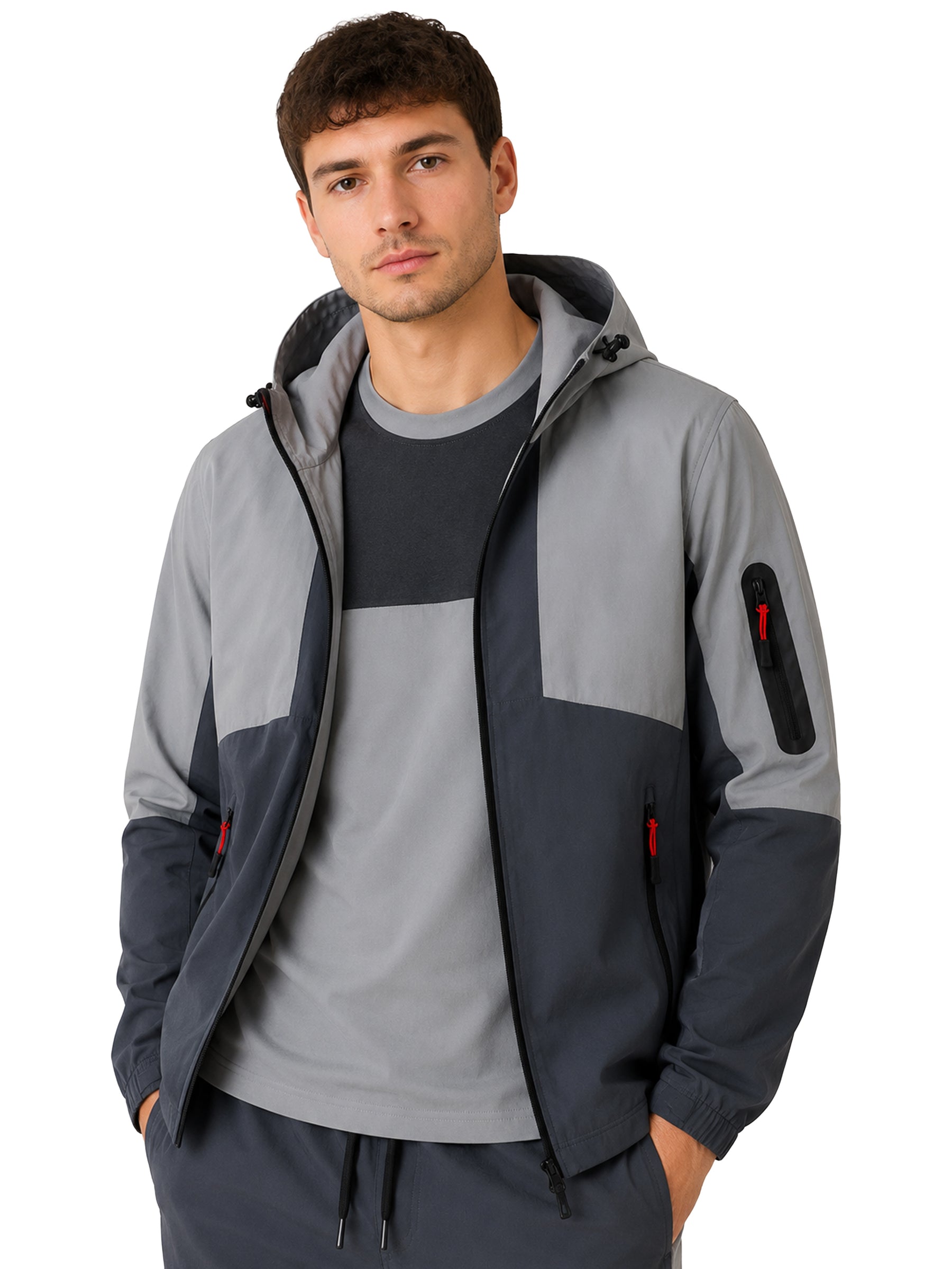 Kruze | Mens Woven 3 Piece Set - Jacket/T-Shirt/Pants
