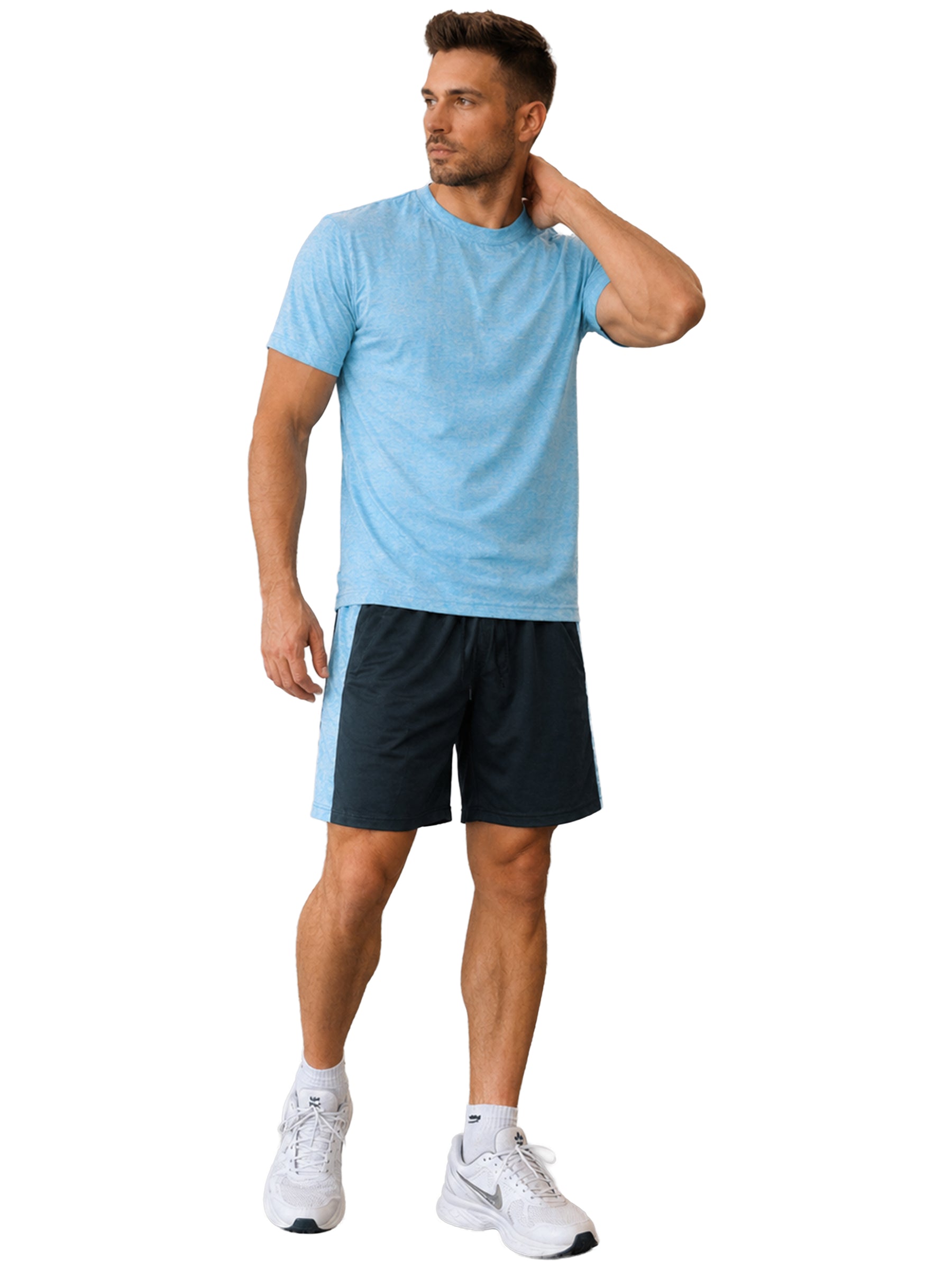 Kruze | Mens Jersey T-Shirt & Shorts Set