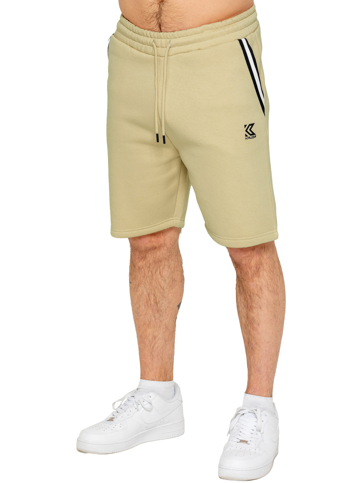 Kruze | Men's Fleece Tape Shorts