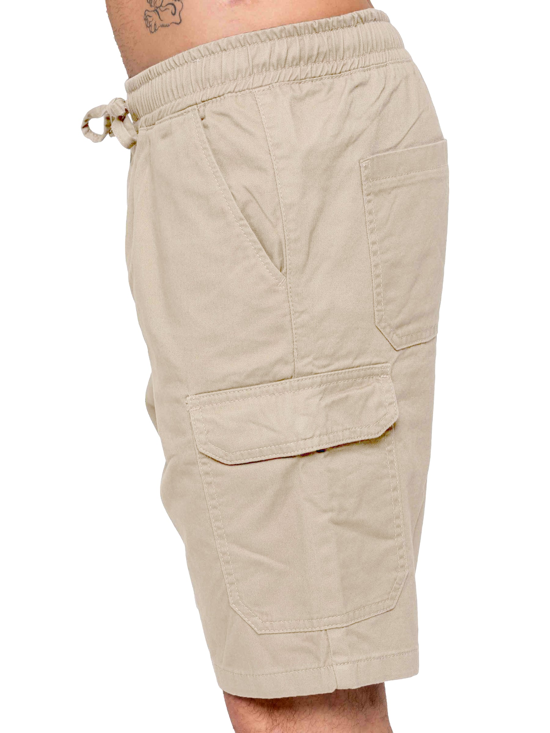 Kruze | Mens Cargo Chino Shorts
