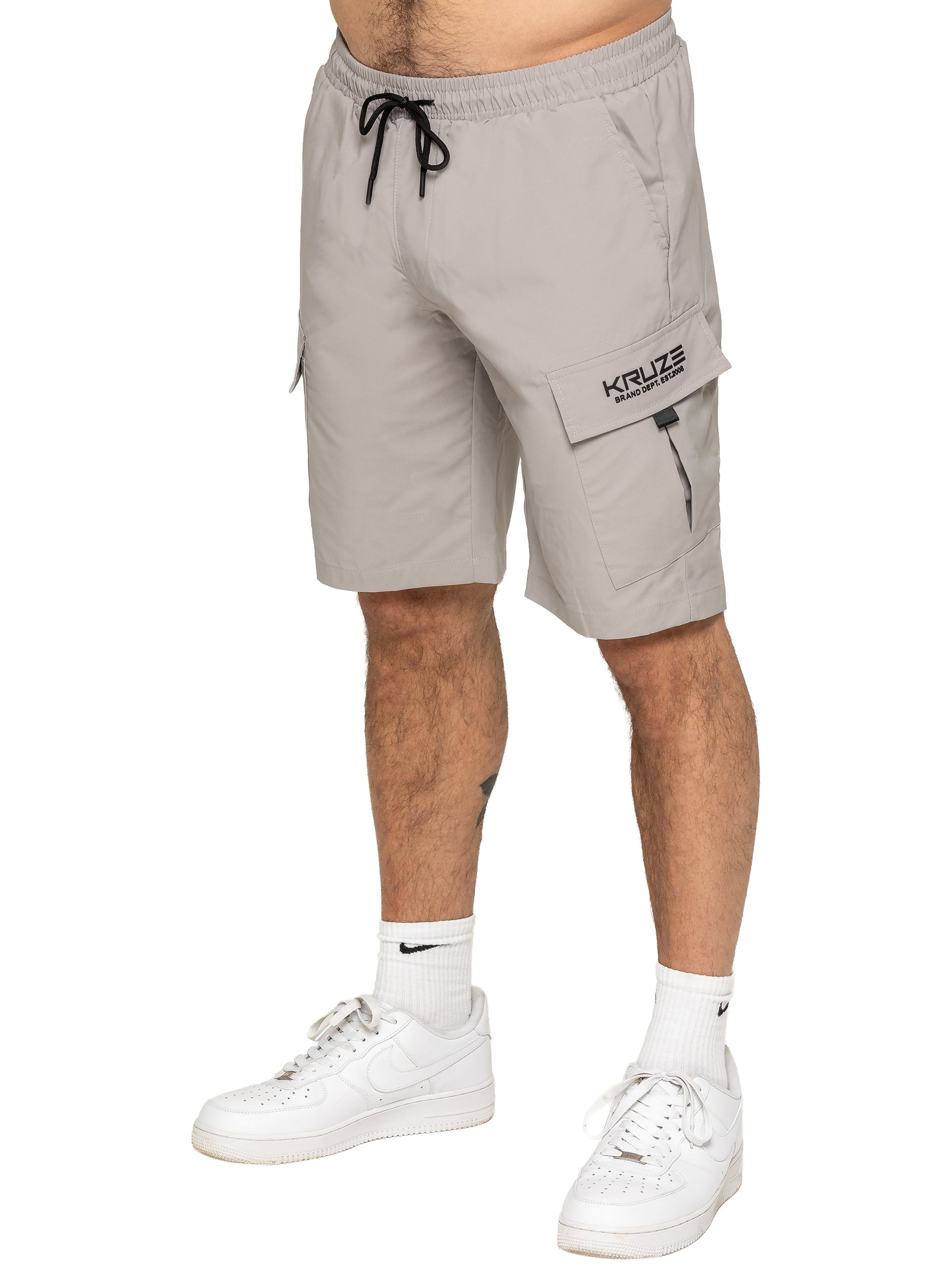 Kruze | Mens Utility Cargo Shorts