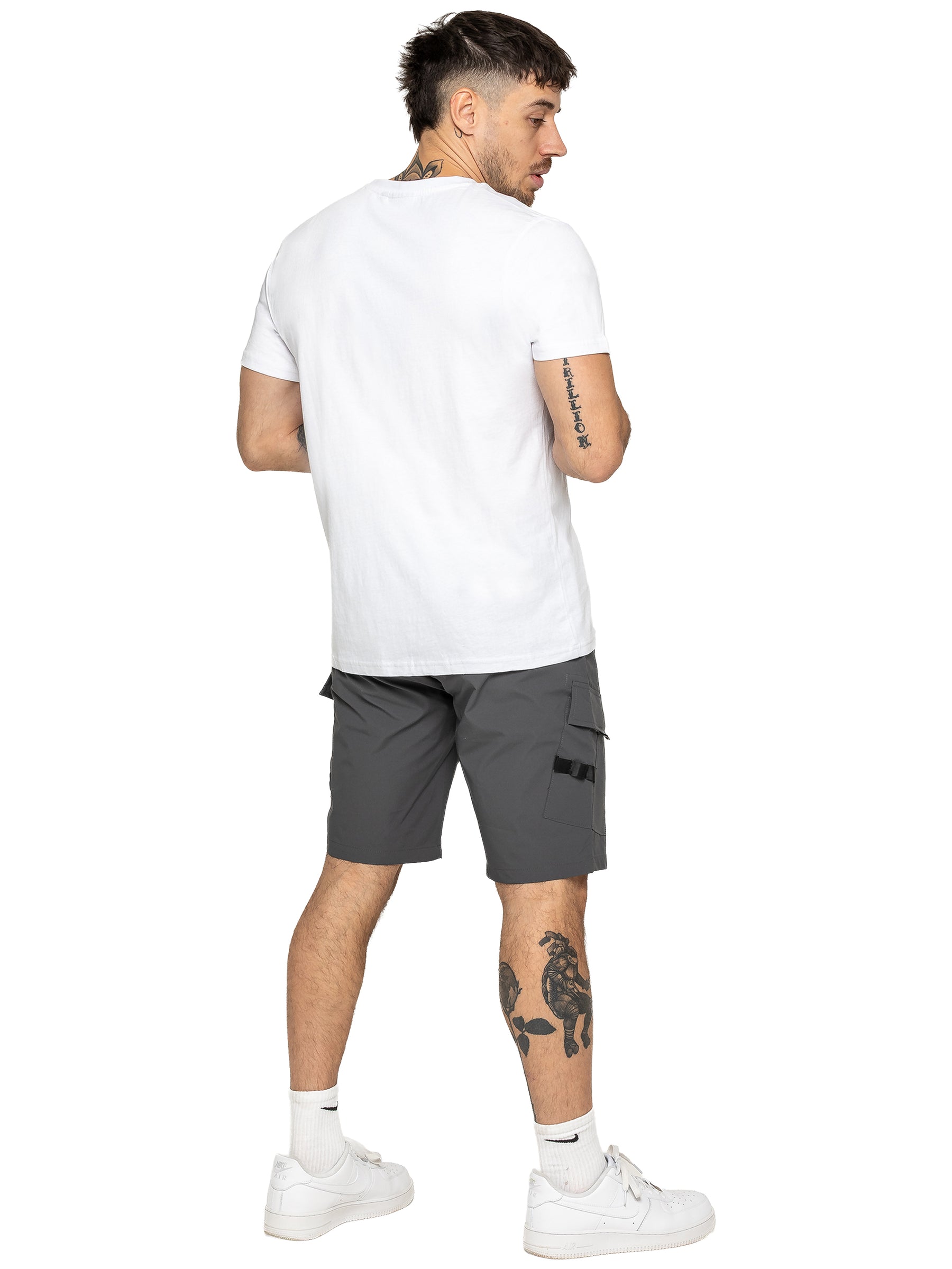 Kruze | Mens Utility Cargo Shorts