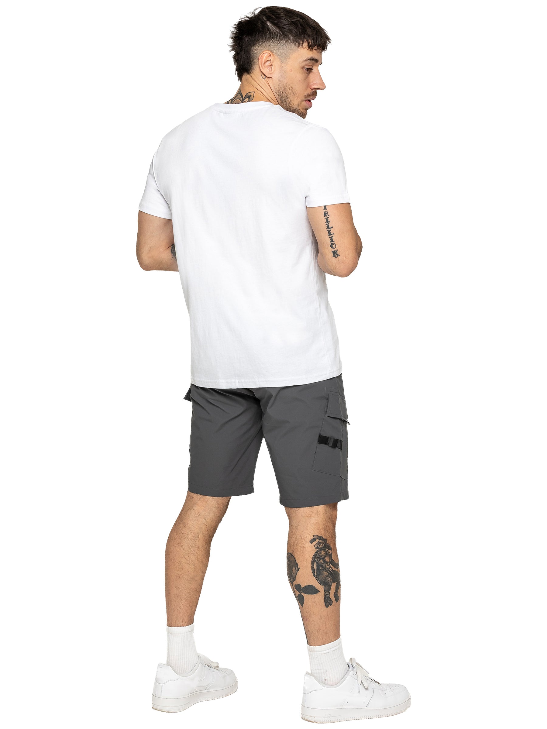 Kruze | Mens Utility Cargo Shorts