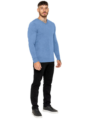 Kruze | Mens V-Neck Knitted Jumper 2 Pack