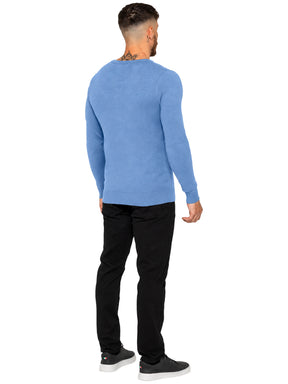 Kruze | Mens V-Neck Knitted Jumper