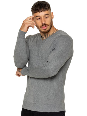 Kruze | Mens V-Neck Knitted Jumper