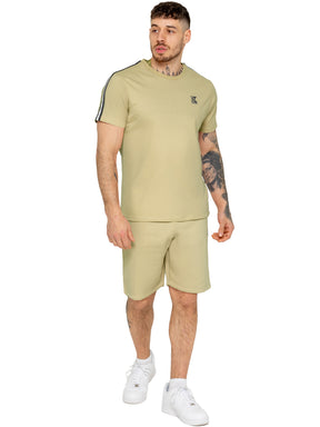 Kruze | Mens Tape T-Shirt With Shorts Set