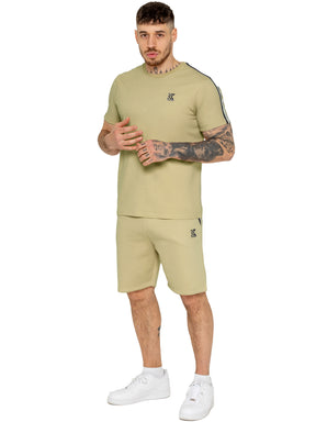 Kruze | Mens Tape T-Shirt With Shorts Set