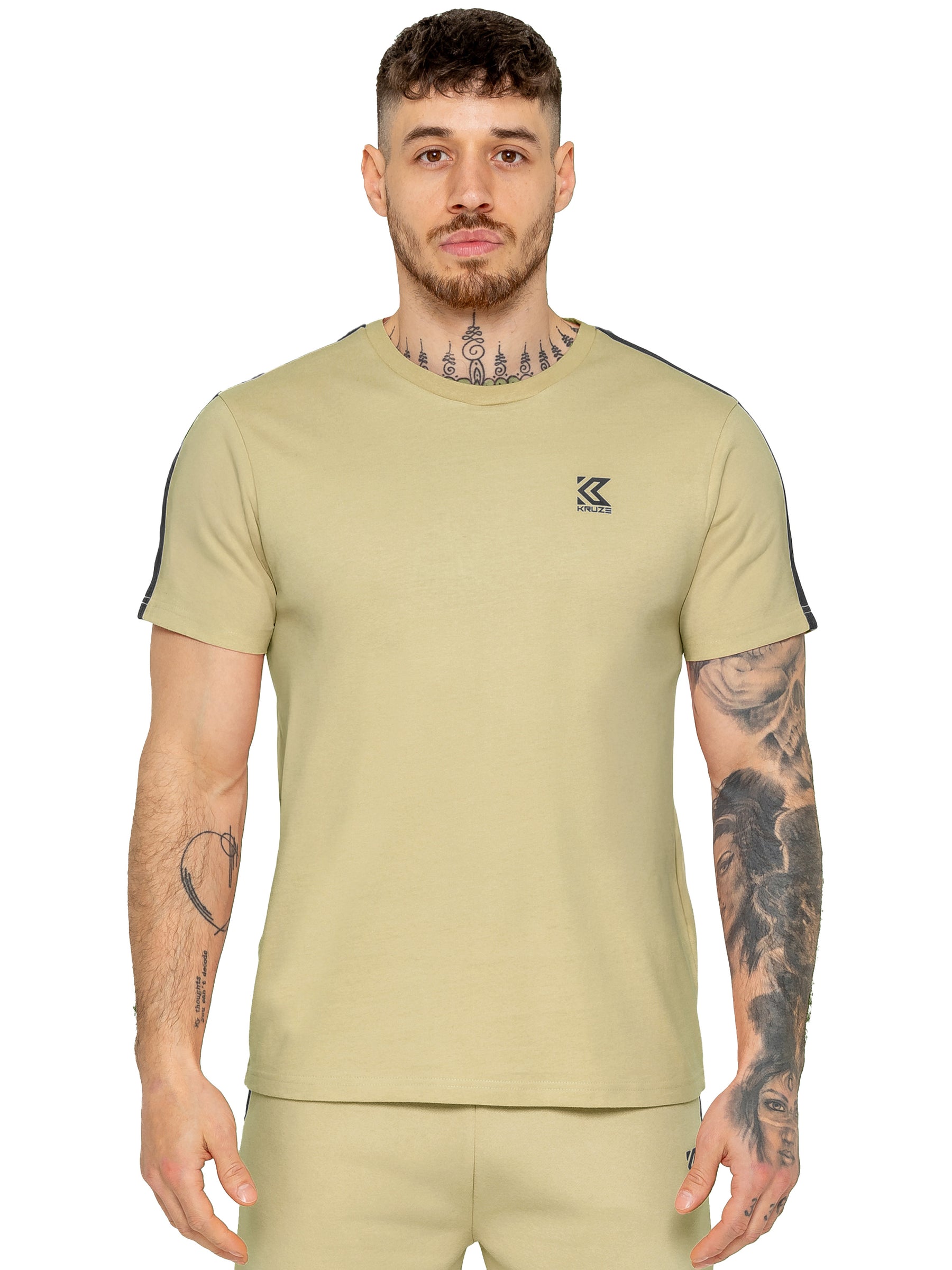 Kruze | Mens Tape T-Shirt With Shorts Set