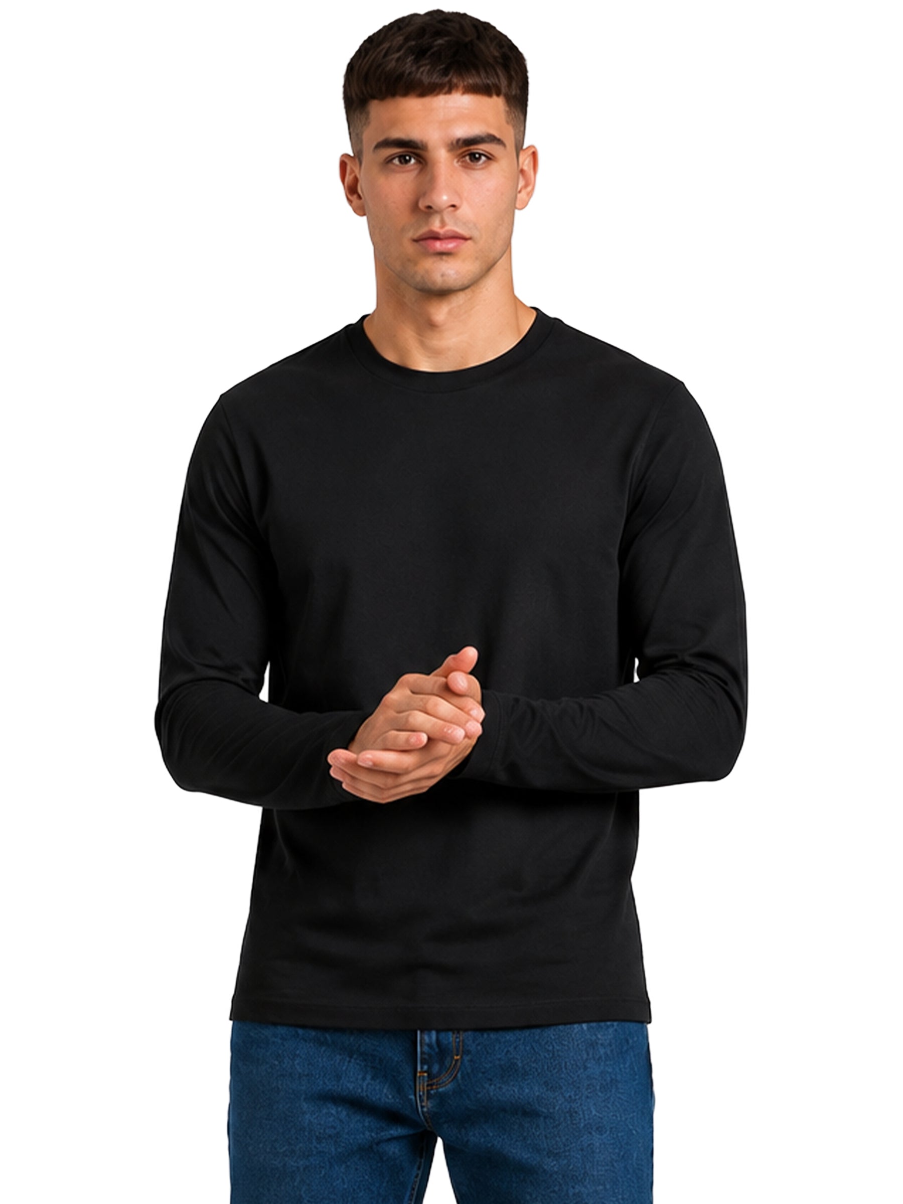 Kruze | Mens Long Sleeve T-Shirts 3 Pack