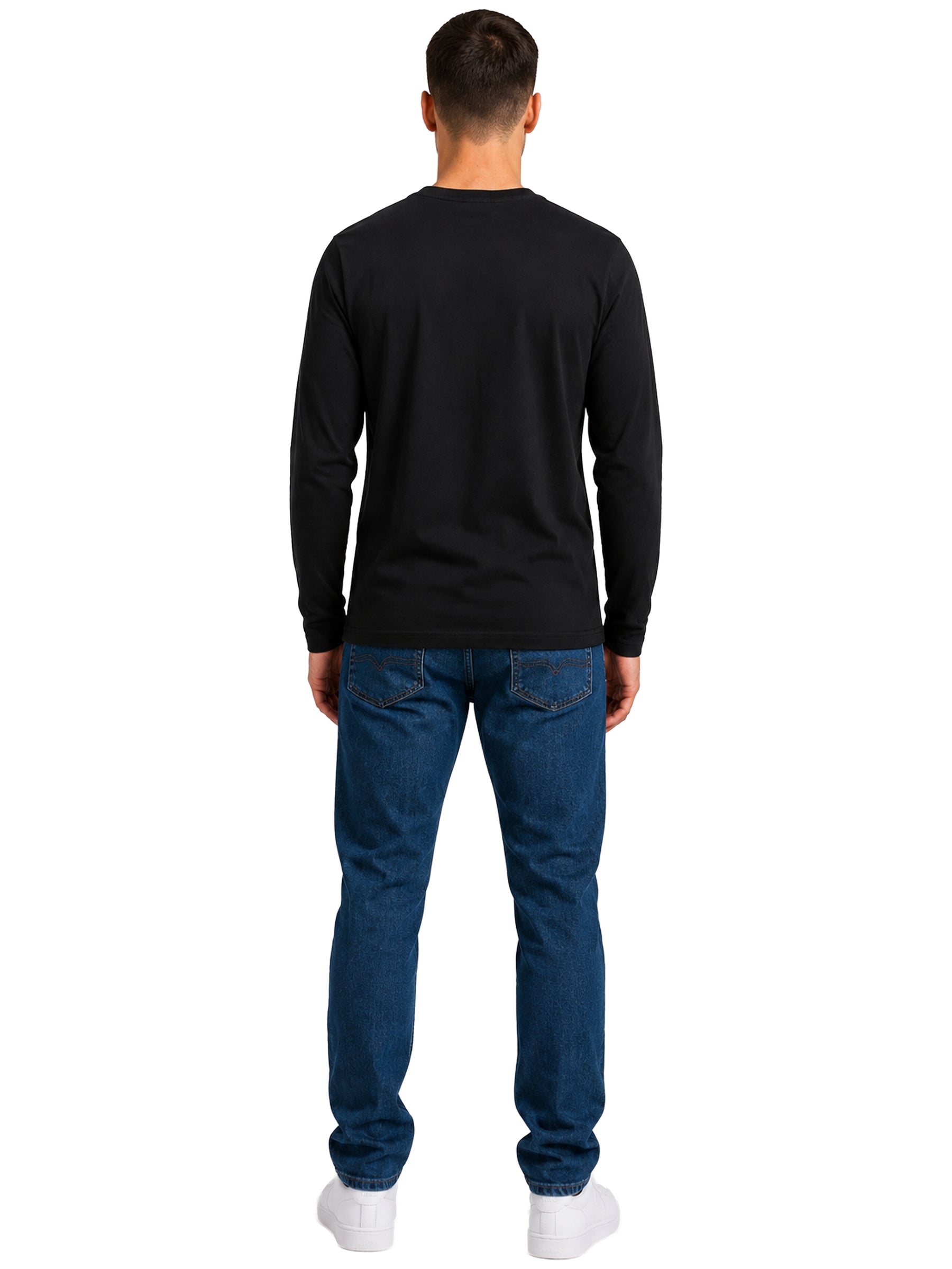 Kruze | Mens Long Sleeve T-Shirts 3 Pack