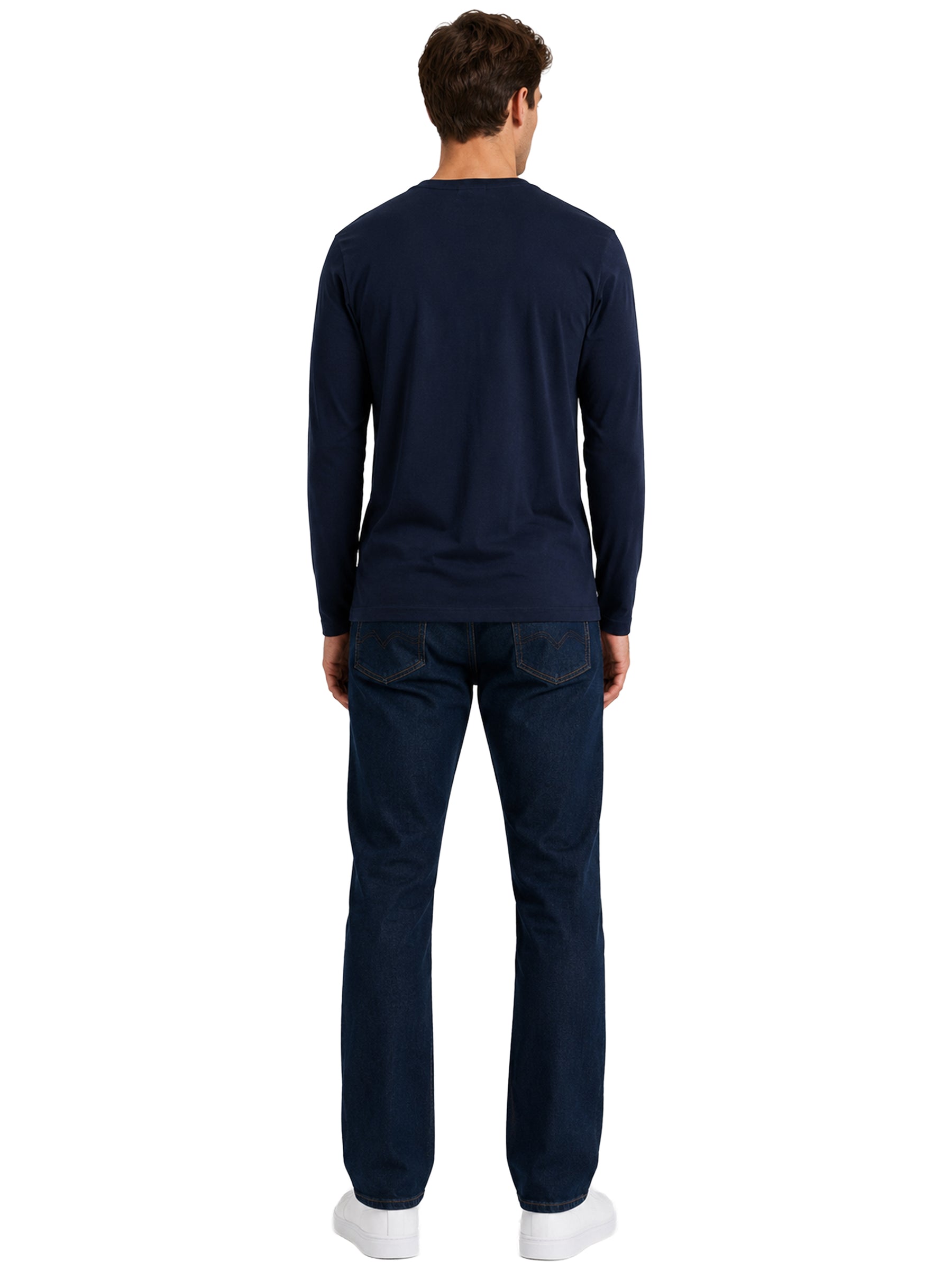 Kruze | Mens Long Sleeve T-Shirts 3 Pack