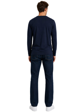 Kruze | Mens Long Sleeve T-Shirts 3 Pack