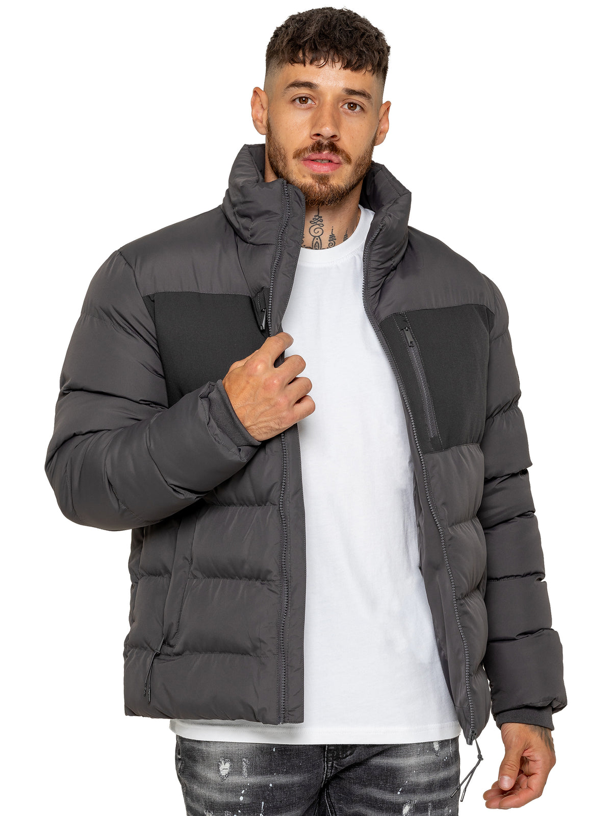 Enzo Milano | Mens Padded Puffer Jacket