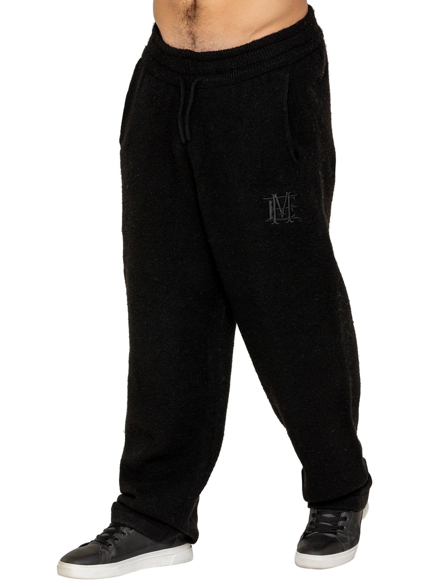 Enzo Milano | Mens Fluffy Knit Joggers