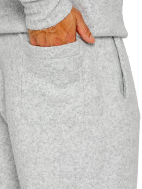 Enzo Milano | Mens Fluffy Knit Sweatshirt and Joggers Set