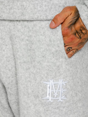 Enzo Milano | Mens Fluffy Knit Sweatshirt and Joggers Set