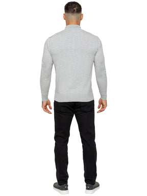 Enzo Milano | Mens Funnel Neck Knit Jumper