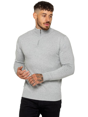 Enzo Milano | Mens Funnel Neck Knit Jumper