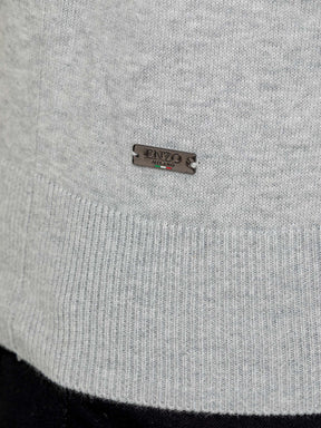 Enzo Milano | Mens Funnel Neck Knit Jumper