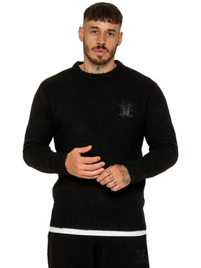 Enzo Milano | Mens Fluffy Knit Sweatshirt