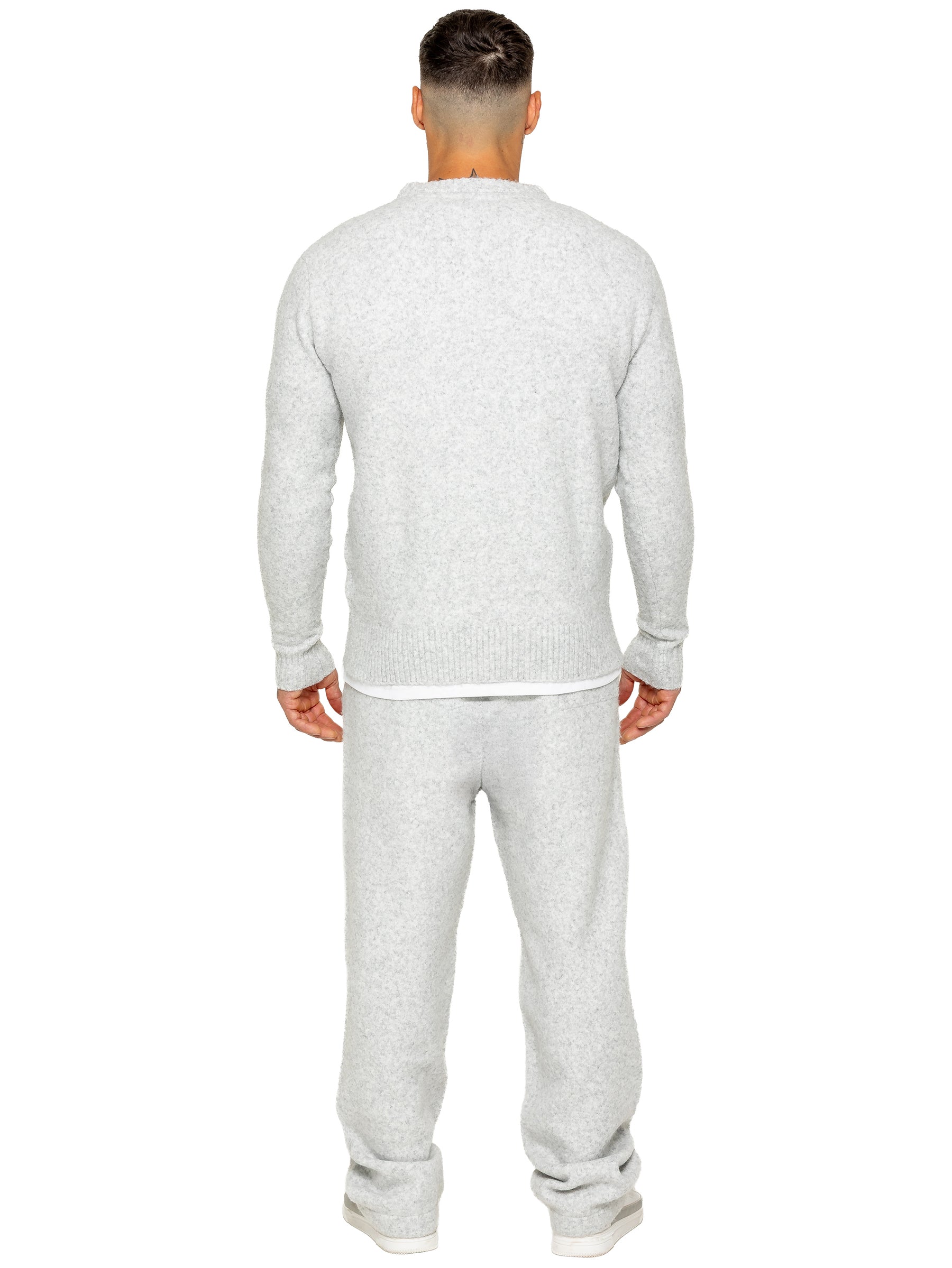 Enzo Milano | Mens Fluffy Knit Sweatshirt