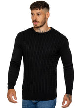 Enzo Milano | Mens Cable Knit Jumper