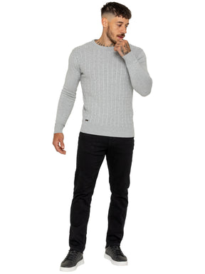 Enzo Milano | Mens Cable Knit Jumper