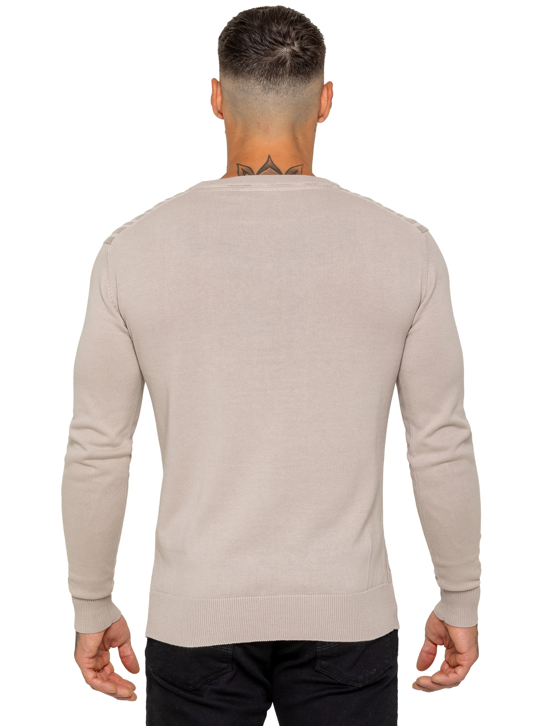 Enzo Milano | Mens Cable Knit Jumper