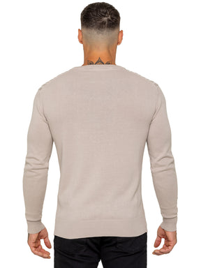 Enzo Milano | Mens Cable Knit Jumper