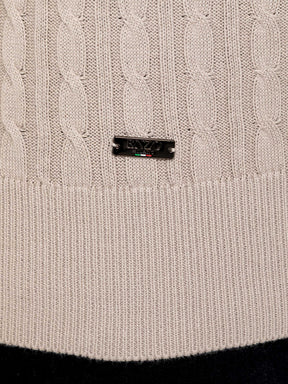 Enzo Milano | Mens Cable Knit Jumper