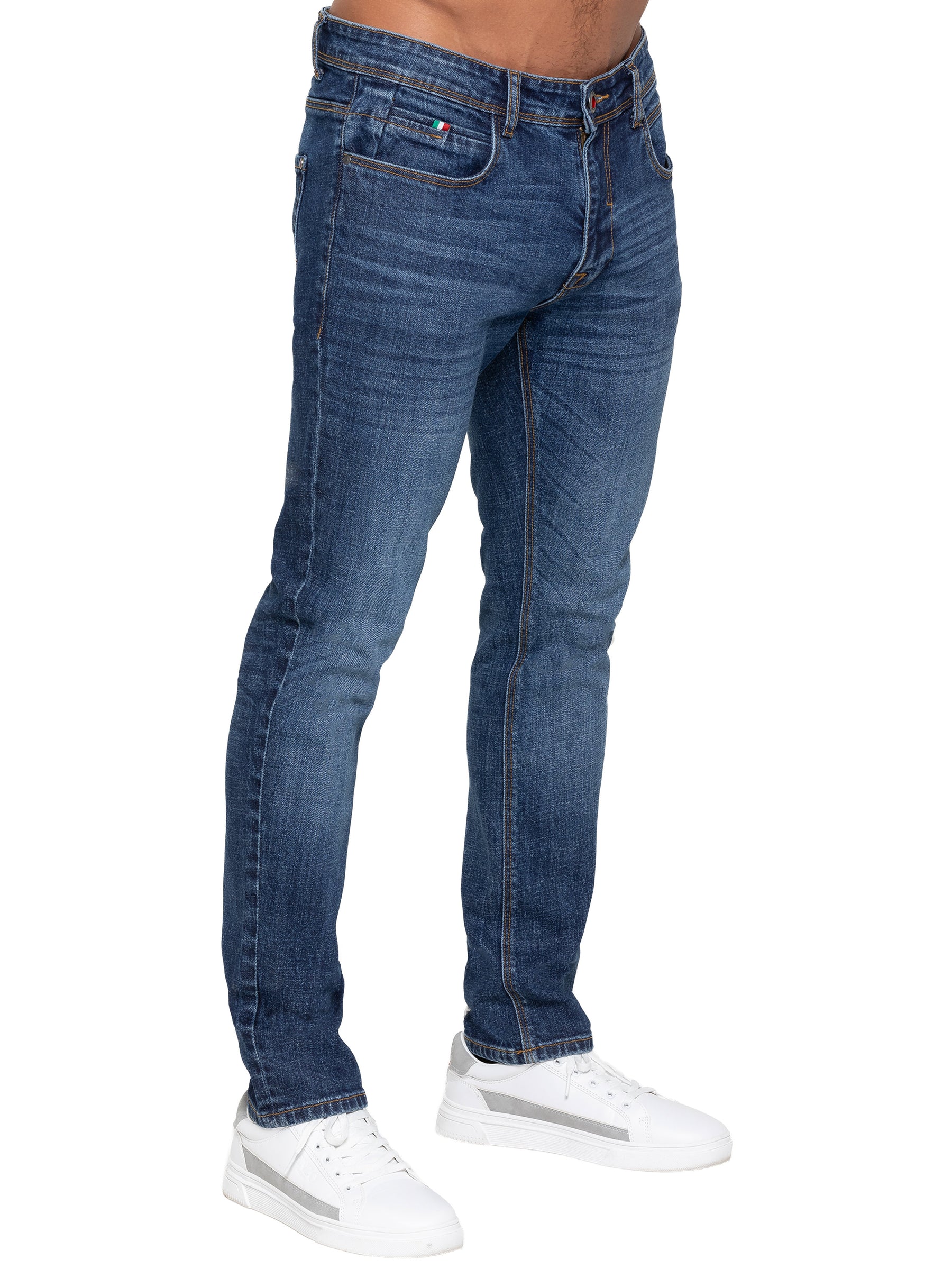 Enzo Milano | Men’s Classic Tapered Jeans