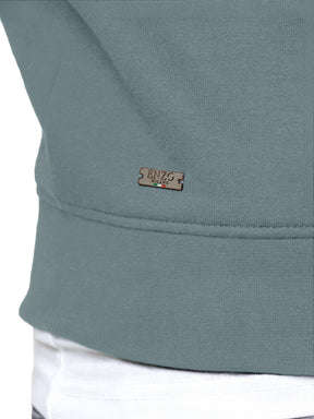Enzo Milano | Mens Half Zip Sweatshirt