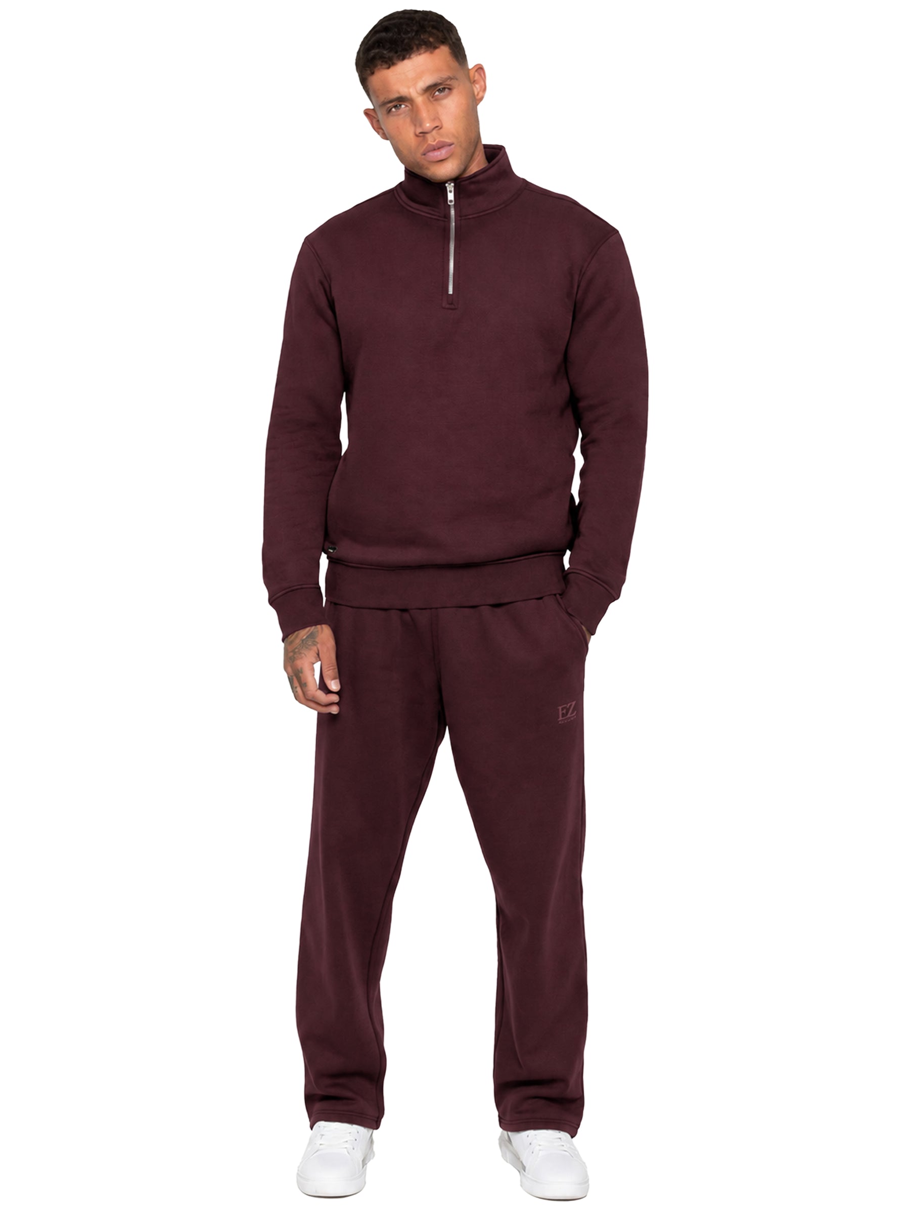 Enzo Milano | Mens Half Zip Sweatshirt