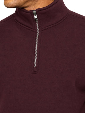 Enzo Milano | Mens Half Zip Sweatshirt