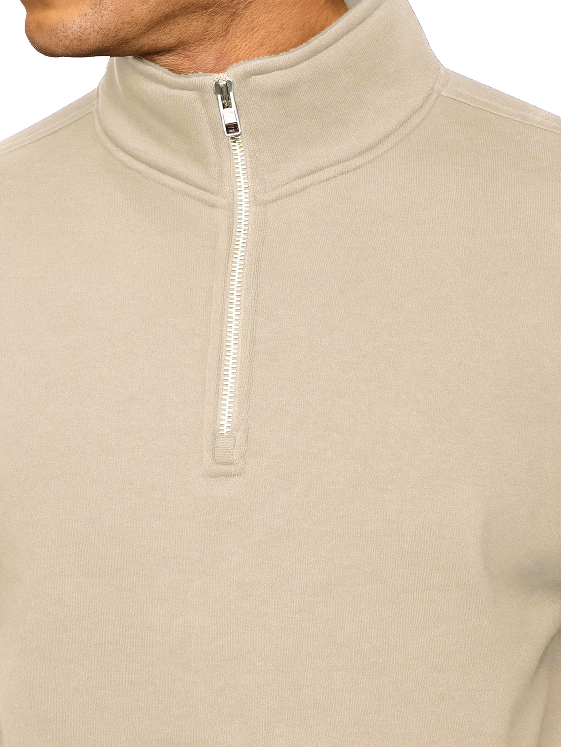 Enzo Milano | Mens Half Zip Sweatshirt