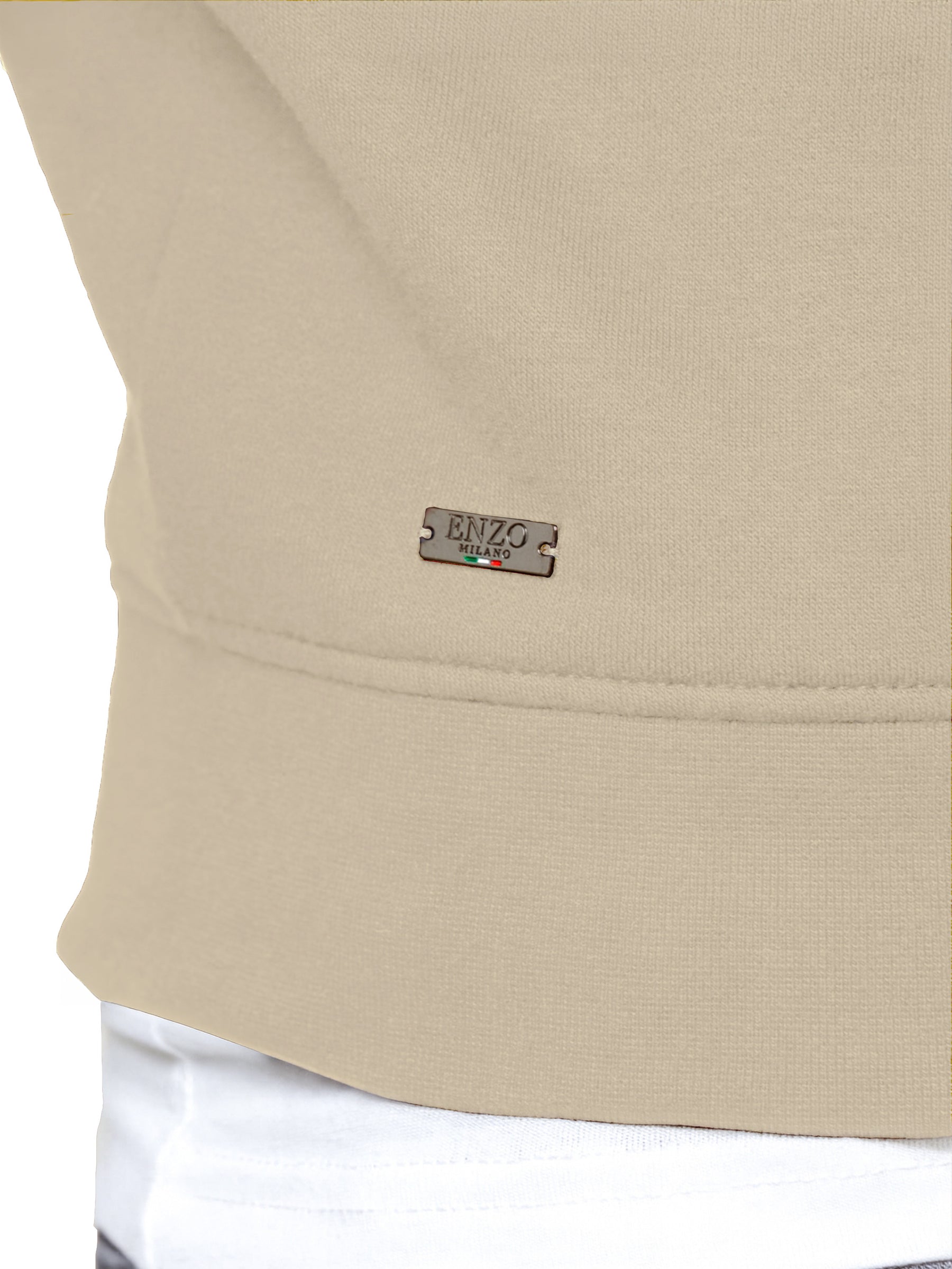 Enzo Milano | Mens Half Zip Sweatshirt