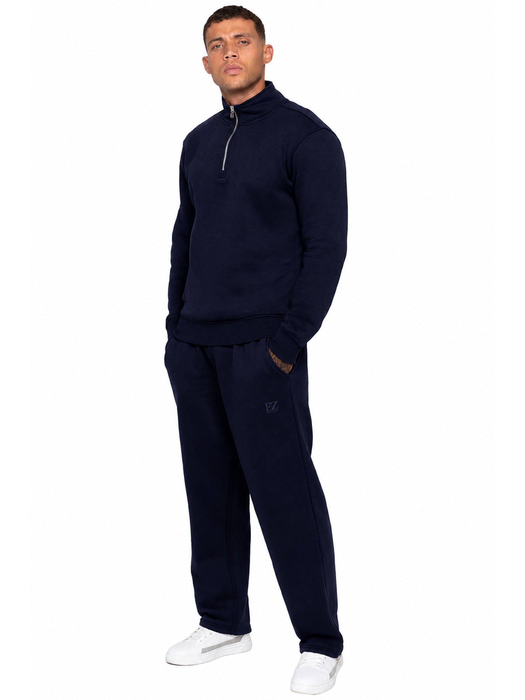 Enzo Milano | Men’s Half Zip Sweatshirt Tracksuit