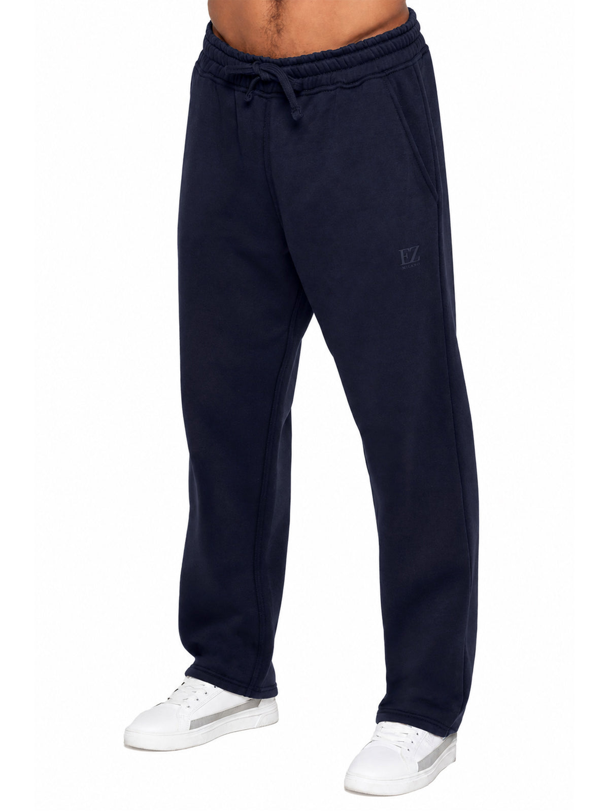Enzo Milano | Mens Open Hem Joggers